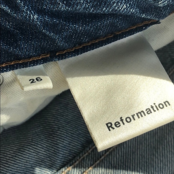 Reformation Distressed Jeans - Picture 3 of 8